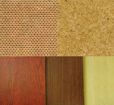 Parete posteriore del mobile realizzata in fibra di legno