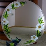 Specchi con decoro in fusione