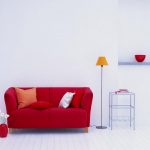 divano rosso
