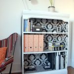 decorazione dell'armadio con tessuto