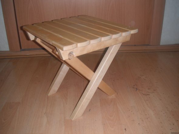 realizzare una sedia pieghevole