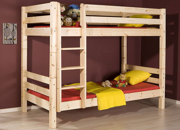 letti a castello per bambini in pino