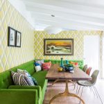 divano angolare all'interno