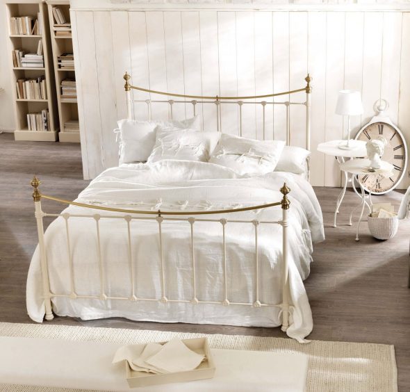 Design della camera da letto in stile provenzale