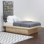 Letto matrimoniale con contenitore, idee fotografiche per camerette di piccole dimensioni