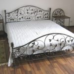immagini di letto in ferro battuto