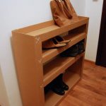 scarpiera in cartone