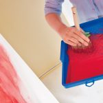 vernice rossa per l'auricolare