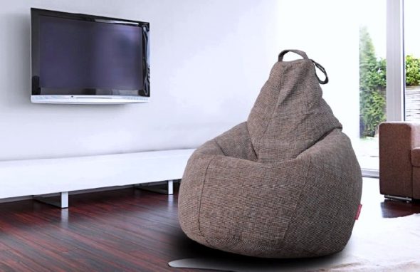design della poltrona a sacco