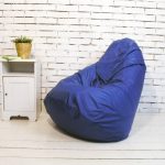 poltrona sacco blu