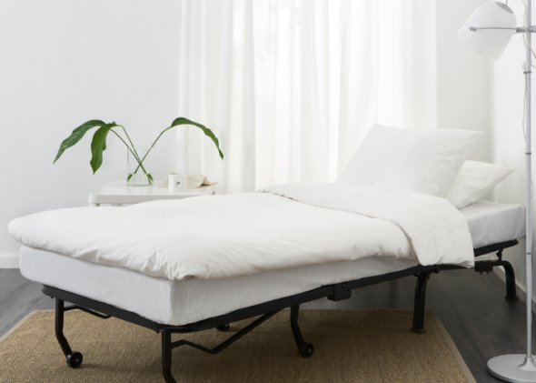 poltrona letto in metallo