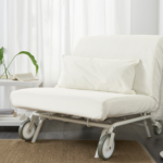 poltrona letto ikea bianca