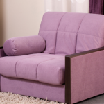 poltrona letto rosa