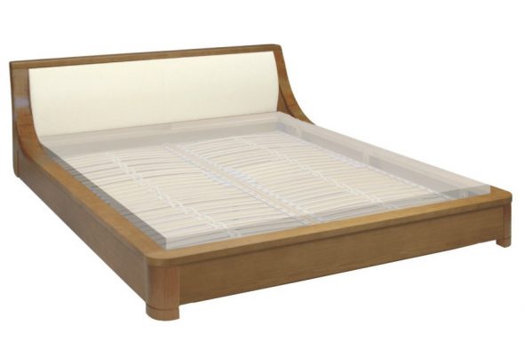 letto in rovere massello