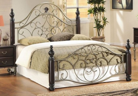 letto nella foto dell'interno
