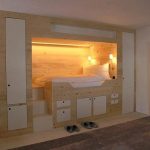 nicchia nel muro per un letto