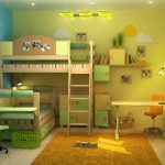 organizzare una stanza per bambini di sesso diverso