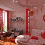decorare la cameretta dei bambini per una foto di una bambina