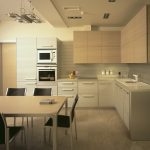 set da cucina color sabbia
