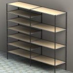 crea un rack di metallo con le tue mani