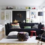 Decorazione della stanza in stile scandinavo