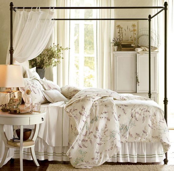 camera da letto in stile provenzale