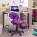 sedia da scuola viola