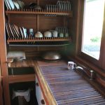 scolapiatti in legno