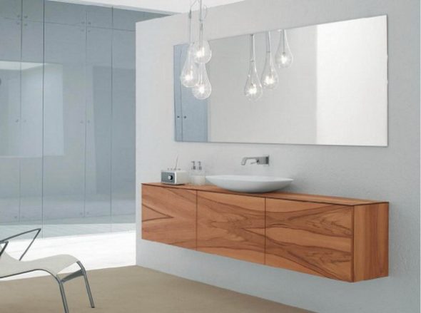 mobile lavabo sospeso