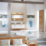 mobiletto del bagno all'interno