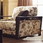 poltrona letto con braccioli