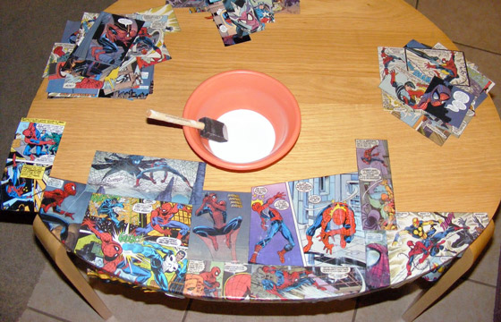 spazi vuoti per decoupage