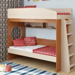 Letto a castello con divano letto (clic-clac)