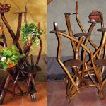 Portafiori in legno fai da te