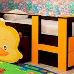 Letto a soppalco per bambini Vitamina 4