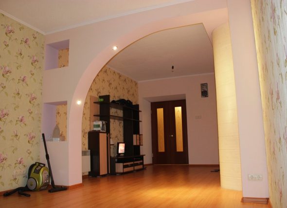 Progettazione di archi in cartongesso