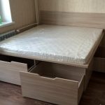 Letto matrimoniale Katrina con ampi cassetti