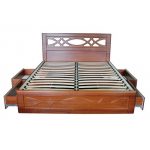 Letto matrimoniale Liana con cassetti