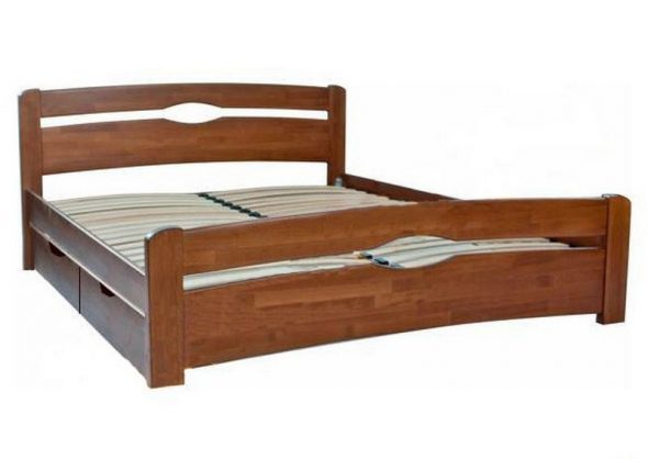 Letto matrimoniale Nova con 4 cassetti