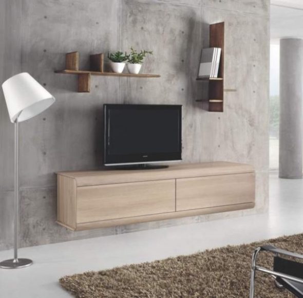Foto di un mobile porta TV a parete