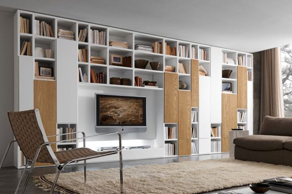 Bellissimo design di mobili per il soggiorno