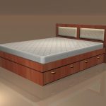 Letto Art-City SV-66 con PM faggio tirolese