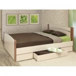 Letto Olympus con cassetti