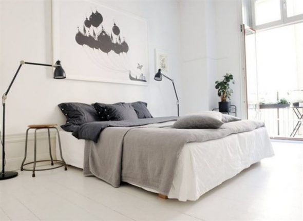 Letto matrimoniale senza testiera