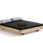Letto senza testiera in rovere massello Morell