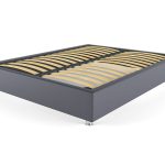 Letto in stile minimalista senza testiera