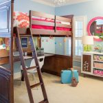 letto a soppalco in legno