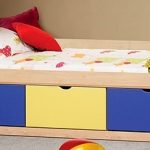 Letto per bambini 3 cassetti (MDF) colorato