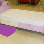 Letto per bambini con cassetti