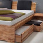 Letto per camera da letto con contenitore portabiancheria Ettimo 2